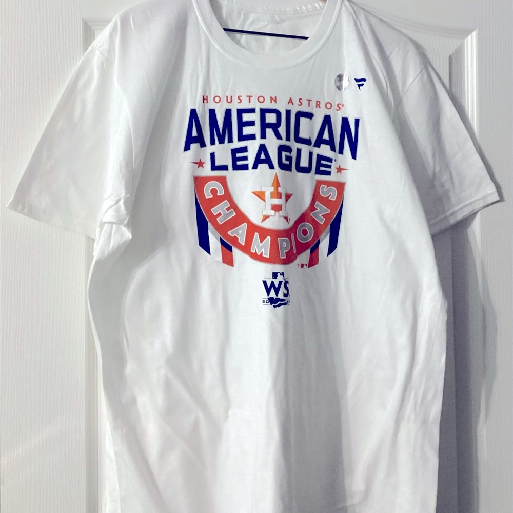 Houston Astros Fanatics American League Champions T shirt 2022